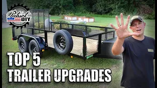 TOP 5 Utility Trailer Upgrades Accessories
