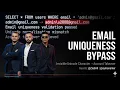 Email Uniqueness Bypass via Invisible Unicode Character Leading to Account Takeover