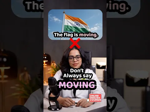 Don't Always Say 'MOVING' | Learn Better Vocabulary Words For Daily Use | English With Ananya