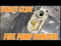 How to remove the fuel pump on Harley Davidson