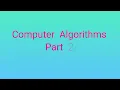 Computer Algorithm malayalam part 2 Explanation of computer algorithms with examples