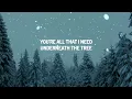 Kelly Clarkson – Underneath the Tree (Lyrics) | Holiday Favorite ❤️