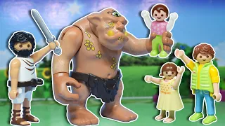 الوحش خرج من الة الزمن و كان حيخطف سمسم عائلة ساندي قصص اطفال 