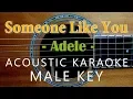 Download Lagu Someone Like You - Adele [Acoustic Karaoke | Male Key]
