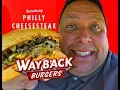 WAYBACK BURGERS Philly Cheesesteak REVIEW