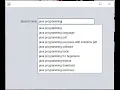 Java Programming - Google Search Suggestions