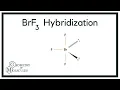 Hybridization of BrF3 Bromine Trifluoride