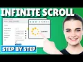 How to Add Infinite Scroll to WordPress Quick Easy
