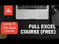 Free Excel Training Full Level 5 Basic