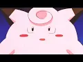 Cleffa evolves into Clefairy