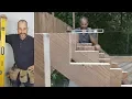DIY DECK Part 7 Building Stairs