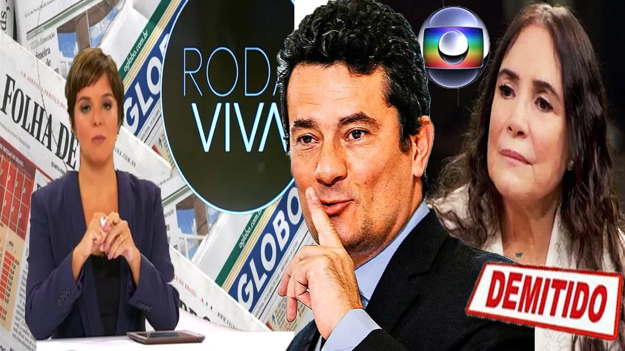 Jornalista que INTERROGA e Regina DE MI TI DA