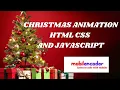 Christmas animation html css javascript