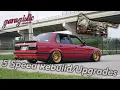 BMW E30 Fall Update Getrag 260 5 Speed Ep 3 Delrin Dssr Short Shifter etc