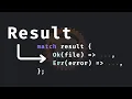 45 Handling multiple errors with Result in Rust
