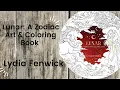 Lunar A Zodiac Art - Lydia Fenwick Colouring Book Flip Through
