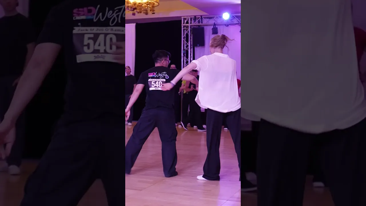 West Coast Swing Improv Dance! @ Jack & Jill O'rama! Tien Khieu & Haley Hauglum