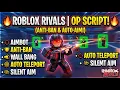 The BEST Roblox Rivals Script AtherHub Keyless Open Source Auto Teleport Wall Bang Anti-Ban