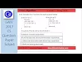 GATE 2017 CS Q36 Consider the C functions foo and bar given below foo 3 and bar 3