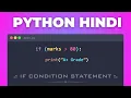 46 Master Python IF Condition in Hindi Python If Statements Full Python Course 2026