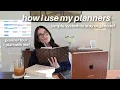 PLAN WITH ME planner tour simple planning system tips for beginners weekly planning schedule