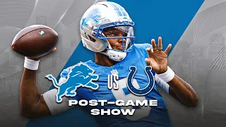 Detroit Lions At Indianapolis Colts LIVE Postgame Show NFL Preseason Week 3