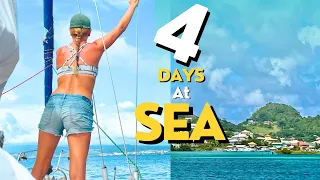 ⛵️SAILING the *ENTIRE* CARIBBEAN | RAW & REAL – Squalls, Lightning & LANDFALL! | Hallberg Rassy 352