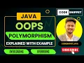 Polymorphism in Java Explained with Real-Life Examples Method Overloading Overriding Simplified