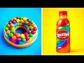 Download Lagu 🍬 CRAZY RAINBOW COOKING HACKS 🌈 Candy Recipes You NEED to Try! | 123 GO!