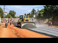 Download Lagu Amazing Bulldozer Build Roads So Fast! Bulldozer Spreading Gravel for Village Road Construction