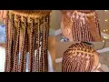 Small Knotless Box Braids Ginger Color Fluffy Edges BraidsByTyTi