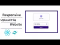 How to Create a Modern File Uploader in React Vite Tailwind