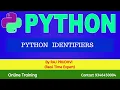 Python Identifiers