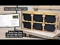 Sliding Tote Storage in Any Size Free Instant Design Tool