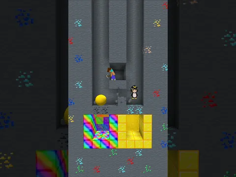Help Gugu Gaga🐧✨ Choose the right portal💫 #minecraft #gugugaga #shorts