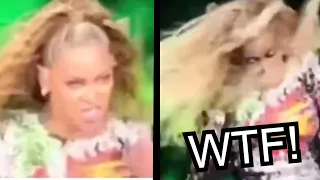 Beyonce turns into a DEMON live LEAKED