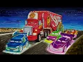 Draw CARS MACK HAULER and The Tuner Cars Drawing and Coloring Pages Tim Tim TV
