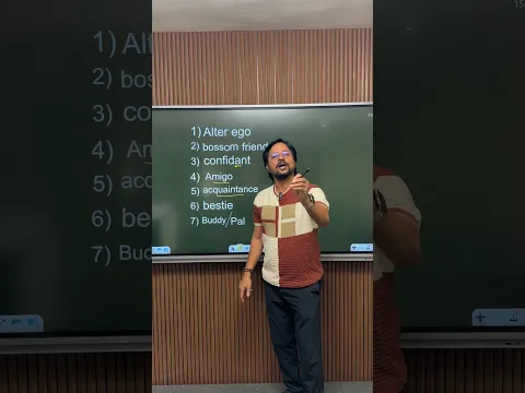 Stop Saying “Friend”! Learn 8 Better English Words 🤝 #shorts