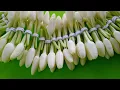 Lagu Easy trick in mullai poo garland/flower garland step to step easy method