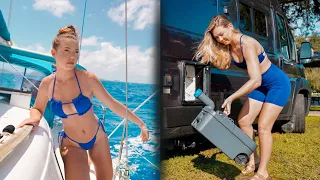 FULL TIME SAILORS TO DUMPING 💩 Van Life in NASHVILLE!