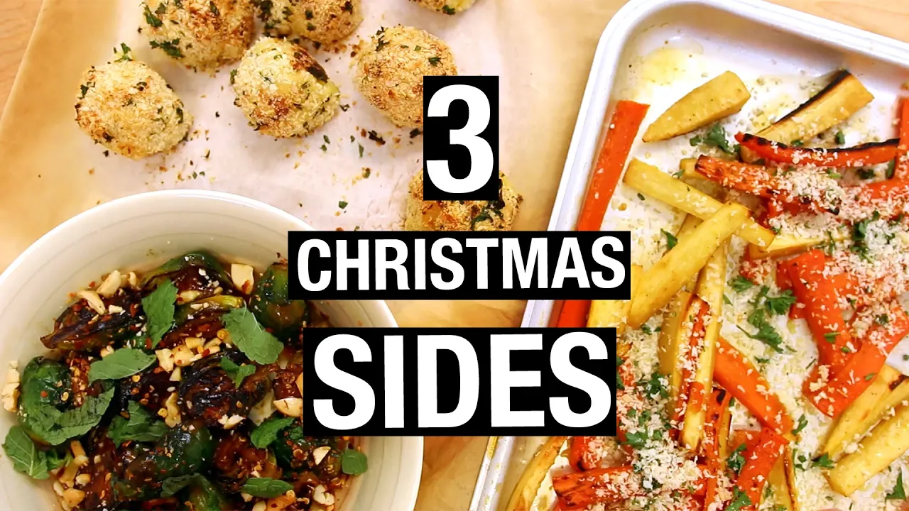 3 Christmas SIDES   Last-Minute Christmas Recipes
