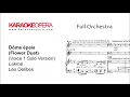 Karaoke Opera: Lakmé flower Duet - Dôme épais (Delibes) Version with Soprano 1 only