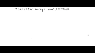 Character array and pointers - FruitFul Questions
