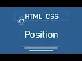 47 - jQuery Tutorial jQuery HTML CSS offset position