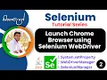 Selenium Tutorial series Sinhala PART 2 - Launch Chrome Browsers using Selenium WebDriver