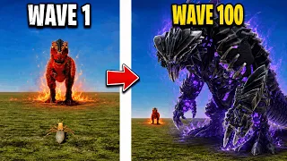 How Strong is ARK's Fire-Rex? Experiment