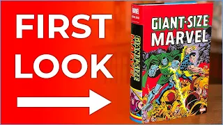 Giant-Size Marvel Omnibus Overview X-men Spider-man Avengers Fantastic Four Dracula