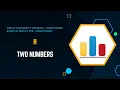 H - Two numbers Codeforces Problem Solution Tutorial