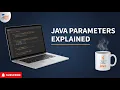 Methods Parameteres In Java