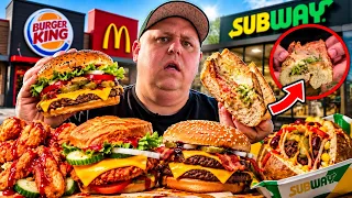 Das SCHLIMMSTE Erlebnis bei Fastfood Neuheiten im TEST! 🤮💀